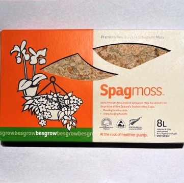 Besgrow New Zealand Sphagnum Moss 100g - Compressed Pack